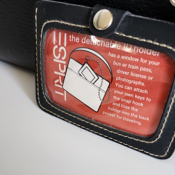 Vtg Esprit Shoulder Tote Bag - Picture 6 of 11